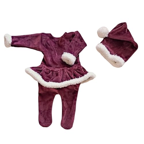 LLINthy Babyfotografie Kostüm Winter Fotoshooting Kleidung Weihnachten Themenfotografie Requisiten Kleine Outfit Säuglingsurlaub Kostüm LLINthy Babyfotografie Kostüm Winter Fotoshooting Kleidung Weihnachten Themenfotografie Requisiten Kleine Outfit Säuglingsurlaub Kostüm von LLINthy