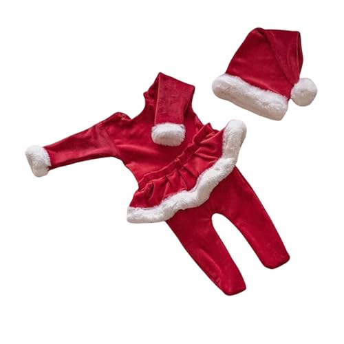 LLINthy Babyfotografie Kostüm Winter Fotoshooting Kleidung Weihnachten Themenfotografie Requisiten Kleine Outfit Säuglingsurlaub Kostüm LLINthy Babyfotografie Kostüm Winter Fotoshooting Kleidung Weihnachten Themenfotografie Requisiten Kleine Outfit Säuglingsurlaub Kostüm von LLINthy