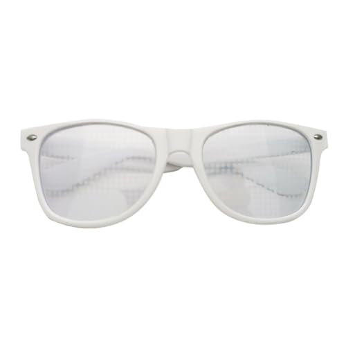 LLINthy Beobachten Sie, wie sich die Lichter bei Nacht in Herzform ändern, Beugungsbrille mit Herzeffekt, Brille für Partys LLINthy Beobachten Sie, wie sich die Lichter bei Nacht in Herzform ändern, Beugungsbrille mit Herzeffekt, Brille für Partys von LLINthy