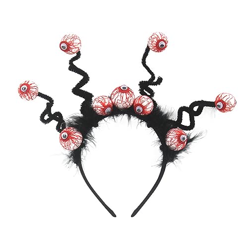 LLINthy Blutige Augapfelform Haare Haar Hoop Photoshoots Haarhalter Halloween Cosplay Party Kostüm Kopfbedeckung Für Kinder Frauen LLINthy Blutige Augapfelform Haare Haar Hoop Photoshoots Haarhalter Halloween Cosplay Party Kostüm Kopfbedeckung Für Kinder Frauen von LLINthy
