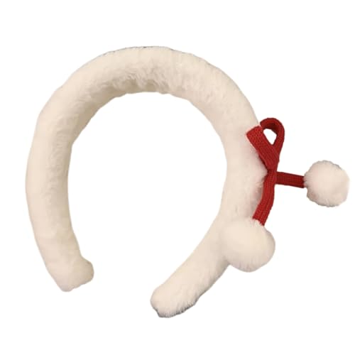 LLINthy Bunte Weihnachtsschleife, Stirnbänder, langlebig, Kopfbedeckung, auffälliger Haarreif für festliche Anlässe von LLINthy