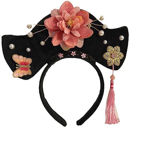 LLINthy Chinesische Alte Prinzessin Chignons Form Stirnband Cosplay Kopfbedeckung Für Frauen Mädchen Nehmen Foto Haarband von LLINthy