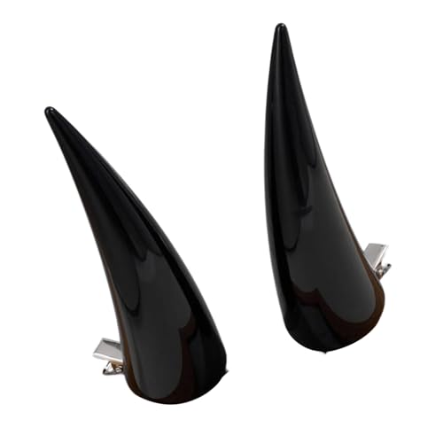LLINthy Cosplay Haarnadelhorn Haarclip Anime Elegant 2000er Jahre Trendkraft Bündel Kopfbedeckung Punk Halloween Cosplay Teufel Hörner von LLINthy