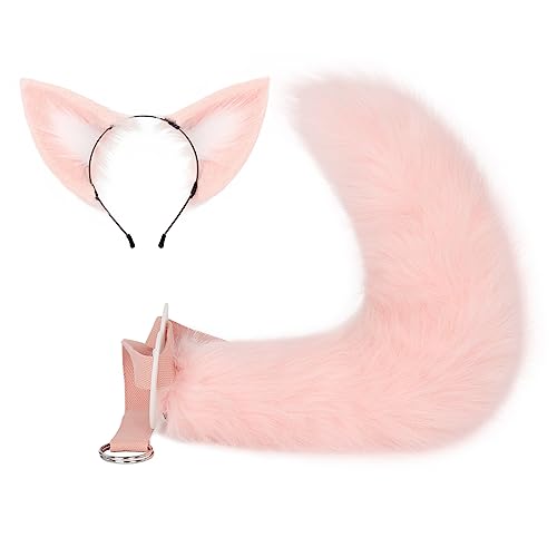 LLINthy Cosplay Katzenohr Hair Hoop & Tail Frau Teenager Stirnband Make Up Stirnband Für Live Broadcast Cartoon Carnivals Haarzubehör LLINthy Cosplay Katzenohr Hair Hoop & Tail Frau Teenager Stirnband Make Up Stirnband Für Live Broadcast Cartoon Carnivals Haarzubehör von LLINthy