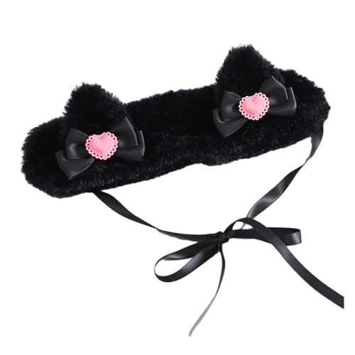 LLINthy Cosplay Katzenohr Ohr Bögen Haarbandfestival Stirnband Lolitastyle Kostümzubehör Mädchen Weibliche Masquerade Bälle Kopfbedeckung LLINthy Cosplay Katzenohr Ohr Bögen Haarbandfestival Stirnband Lolitastyle Kostümzubehör Mädchen Weibliche Masquerade Bälle Kopfbedeckung von LLINthy