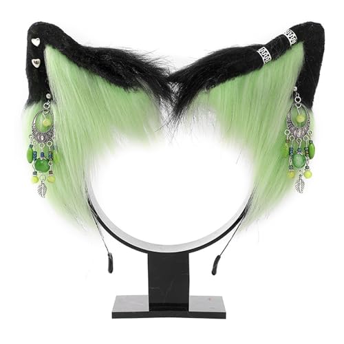 LLINthy Cosplay-Stirnband mit Schmuck, Party-Kostüm, Kätzchen-Stirnband, Animation, Haarreif für Maskerade LLINthy Cosplay-Stirnband mit Schmuck, Party-Kostüm, Kätzchen-Stirnband, Animation, Haarreif für Maskerade von LLINthy
