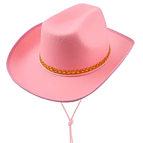 LLINthy Cowboyhut für den Urlaub, Disco, Überraschung, Mädchen, Jungen, Cowgirl-Hut für Karneval, Musikfestival LLINthy Cowboyhut für den Urlaub, Disco, Überraschung, Mädchen, Jungen, Cowgirl-Hut für Karneval, Musikfestival von LLINthy