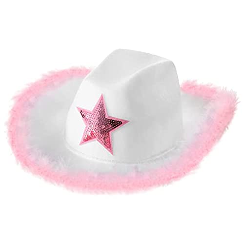 LLINthy Cowgirl-Hut, Partyhut, Erwachsene, lustiges Cowboy-Kostüm, Erwachsene, Damen, Cowgirl-Kostüm, Cowboy-Rave-Hut LLINthy Cowgirl-Hut, Partyhut, Erwachsene, lustiges Cowboy-Kostüm, Erwachsene, Damen, Cowgirl-Kostüm, Cowboy-Rave-Hut von LLINthy