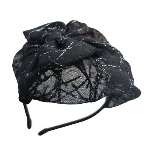 LLINthy Fascinator Hüte Für Frauen Mit Bows Designs Cosplay Party Kopfwege Mode Haar Accessoire Für Halloween Kostüm Hochzeit von LLINthy