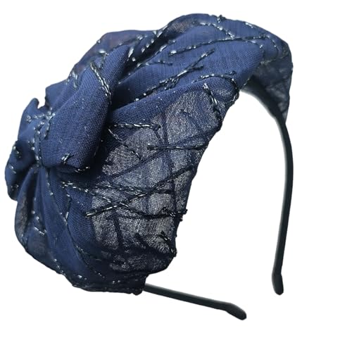 LLINthy Fascinator Hüte Für Frauen Mit Bows Designs Cosplay Party Kopfwege Mode Haar Accessoire Für Halloween Kostüm Hochzeit von LLINthy