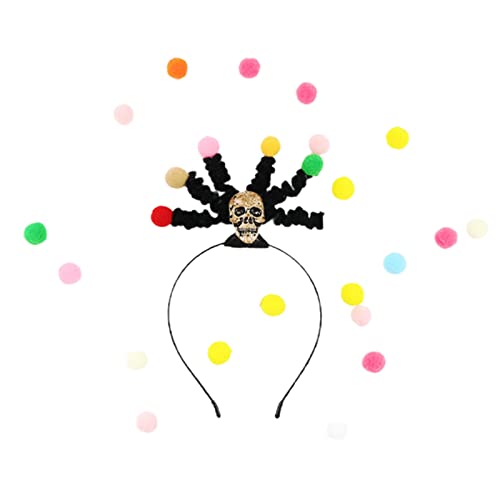 LLINthy Für Kreative Haare Color Bälle Haare Haop Stirnband Kopfspeise Haarzubehör Geschenk Für Halloween Weihnachtsfestivals LLINthy Für Kreative Haare Color Bälle Haare Haop Stirnband Kopfspeise Haarzubehör Geschenk Für Halloween Weihnachtsfestivals von LLINthy