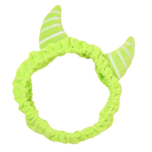 LLINthy Green Devil Horn Stirnbänder Für Party Halloween Kopfbedeckung Für Musikfestivals Foto Requisiten Für Halloween Fotografie LLINthy Green Devil Horn Stirnbänder Für Party Halloween Kopfbedeckung Für Musikfestivals Foto Requisiten Für Halloween Fotografie von LLINthy