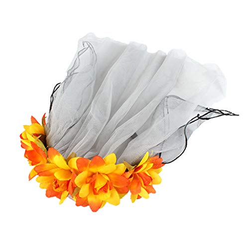 LLINthy Halloween Kranz Stirnbandnetzband Schleier Anime Festival Party Kopfbedeckung LLINthy Halloween Kranz Stirnbandnetzband Schleier Anime Festival Party Kopfbedeckung von LLINthy