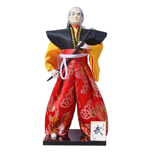 LLINthy Handgefertigt 12 Zoll Japanische Samurais Puppen In Kimonos Für Kunstliebhaber Und Heimdekoration LLINthy Handgefertigt 12 Zoll Japanische Samurais Puppen In Kimonos Für Kunstliebhaber Und Heimdekoration von LLINthy