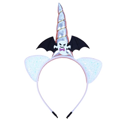 LLINthy Horn Halloween Kopfbedeckungsstadeband Foto Requisiten Party Cosplay Kostüme Tanzparty Blingbling Stirnband Halloween LLINthy Horn Halloween Kopfbedeckungsstadeband Foto Requisiten Party Cosplay Kostüme Tanzparty Blingbling Stirnband Halloween von LLINthy