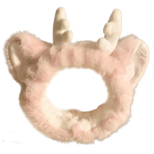 LLINthy Kinder Horn Furry Stirnband Für Party Halloween Kopfbedeckungen Für Musikfestivals Fotostand Requisiten Für Mädchen Foto Requisiten von LLINthy