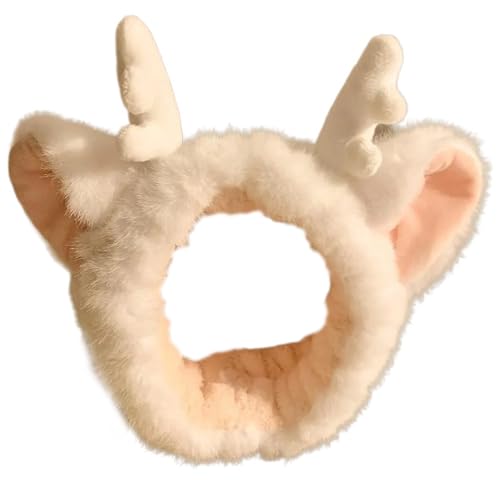 LLINthy Kinder Horn Furry Stirnband Für Party Halloween Kopfbedeckungen Für Musikfestivals Fotostand Requisiten Für Mädchen Foto Requisiten von LLINthy