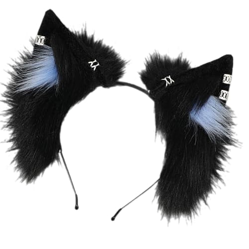 LLINthy Modefüchse Ohr Plüsch Stirnbandkostüm Kopfstück Verstellbares Cosplay Accessoire Für Party Outfits Und Alltägliche Kleidung LLINthy Modefüchse Ohr Plüsch Stirnbandkostüm Kopfstück Verstellbares Cosplay Accessoire Für Party Outfits Und Alltägliche Kleidung von LLINthy