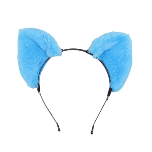 LLINthy Plüsch Anime Ohrhaarhoop Für Frauen Mädchen Rollenspiel Anime Maid Stirnband Party Kostüm Requisiten Cosplay Friseur Tool von LLINthy