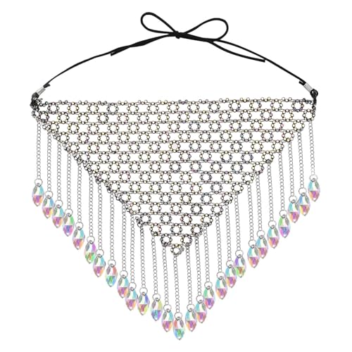 LLINthy Schimmernde Kristall Anhänger Maske Funkelnde Strasssteine Quasten Masken Stylische Party Dekoration Maskerade Masken Party Kostüme Schmuck Schmuck LLINthy Schimmernde Kristall Anhänger Maske Funkelnde Strasssteine Quasten Masken Stylische Party Dekoration Maskerade Masken Party Kostüme Schmuck Schmuck von LLINthy