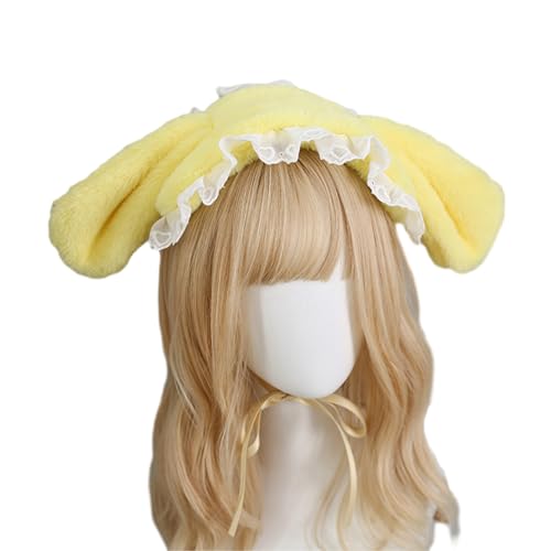 LLINthy Schöne Bunnyar Hairband Anime Plüsch Stirnband Rollenspiel Spiel Kaninchen Kostüm Kopfschmuck Mädchen Maid Cosplay Headwear Accessoires LLINthy Schöne Bunnyar Hairband Anime Plüsch Stirnband Rollenspiel Spiel Kaninchen Kostüm Kopfschmuck Mädchen Maid Cosplay Headwear Accessoires von LLINthy