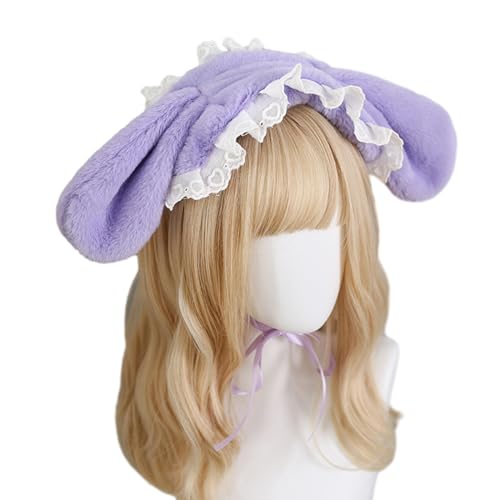LLINthy Schöne Bunnyar Hairband Anime Plüsch Stirnband Rollenspiel Spiel Kaninchen Kostüm Kopfschmuck Mädchen Maid Cosplay Headwear Accessoires LLINthy Schöne Bunnyar Hairband Anime Plüsch Stirnband Rollenspiel Spiel Kaninchen Kostüm Kopfschmuck Mädchen Maid Cosplay Headwear Accessoires von LLINthy