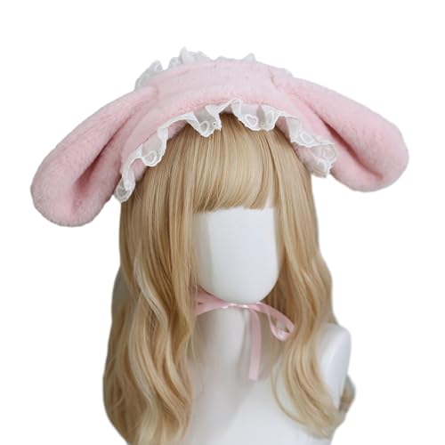 LLINthy Schöne Bunnyar Hairband Anime Plüsch Stirnband Rollenspiel Spiel Kaninchen Kostüm Kopfschmuck Mädchen Maid Cosplay Headwear Accessoires LLINthy Schöne Bunnyar Hairband Anime Plüsch Stirnband Rollenspiel Spiel Kaninchen Kostüm Kopfschmuck Mädchen Maid Cosplay Headwear Accessoires von LLINthy