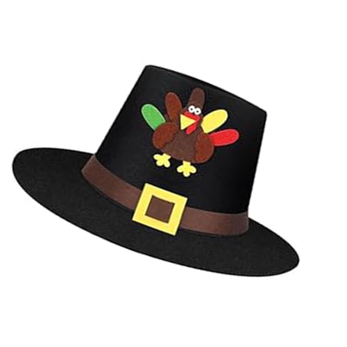 LLINthy Thanksgiving-Hut, Unisex, Partyhut, Thanksgiving-Kostüm, Zubehör für Männer und Frauen, Erntedankfest, Hochzeit, Partys LLINthy Thanksgiving-Hut, Unisex, Partyhut, Thanksgiving-Kostüm, Zubehör für Männer und Frauen, Erntedankfest, Hochzeit, Partys von LLINthy