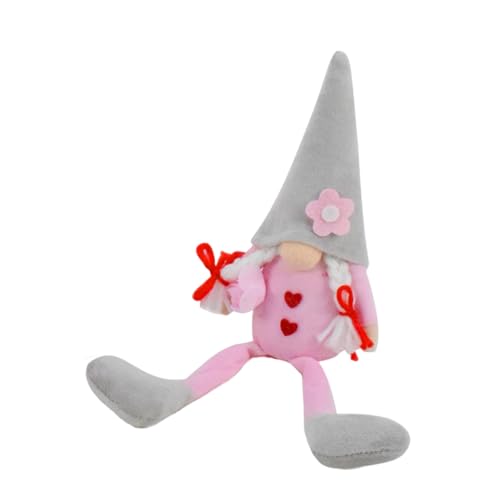 LLINthy Valentines Day Gnomes Plushes Dolls Handmade Face Less Dolls Decorations Hat For Living Room LLINthy Valentines Day Gnomes Plushes Dolls Handmade Face Less Dolls Decorations Hat For Living Room von LLINthy