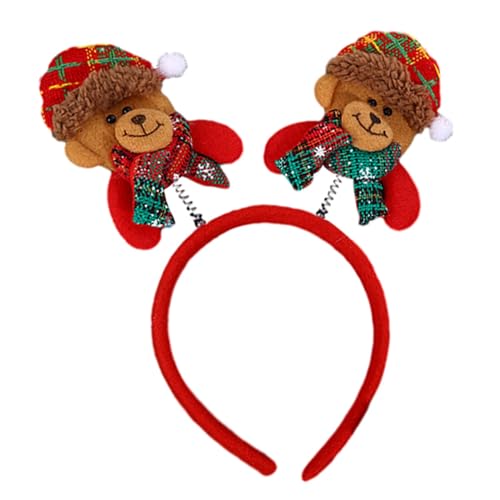 LLINthy Weihnachten Thema Stirnband Spring Plüsch Schal LLINthy Weihnachten Thema Stirnband Spring Plüsch Schal von LLINthy