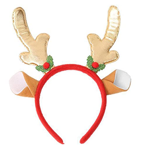 LLINthy Weihnachtshaarband Süßer Weihnachtsmann/Rentier Stirnband Weihnachtsfeier Requisiten Santa Kostüm Kopfschmuck Kinder Kopfzubehör LLINthy Weihnachtshaarband Süßer Weihnachtsmann/Rentier Stirnband Weihnachtsfeier Requisiten Santa Kostüm Kopfschmuck Kinder Kopfzubehör von LLINthy