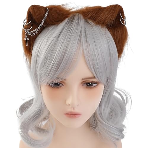 Pelziger Wolf, Kätzchen, Cosplay, Party, Cartoon, Kostüm, Halloween, Cartoon, Rollenspiel, Kostüm, Abschlussball, Party, Live-Show, Kopfbedeckung Pelziger Wolf, Kätzchen, Cosplay, Party, Cartoon, Kostüm, Halloween, Cartoon, Rollenspiel, Kostüm, Abschlussball, Party, Live-Show, Kopfbedeckung von LLINthy