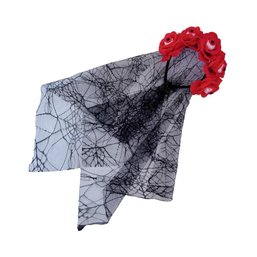 Rose Witch Hair Hoop Gruselige Dunkle Augapfel Haarstyling Für Live Show Stirnband Gruselige Fleischivals Rose Witch Hair Hoop Gruselige Dunkle Augapfel Haarstyling Für Live Show Stirnband Gruselige Fleischivals von LLINthy