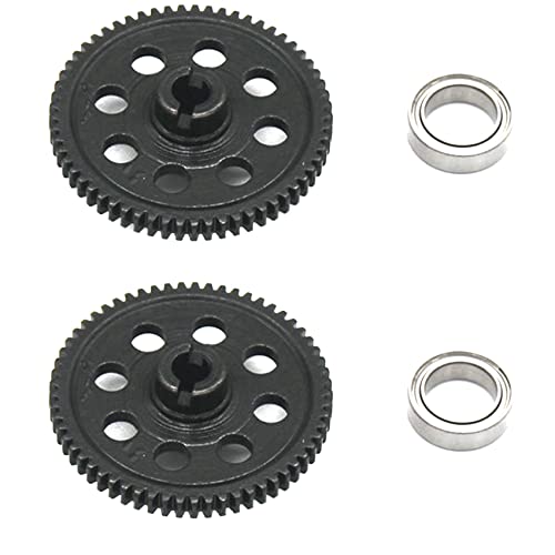 LLKOZN 2X Metall 60T Haupt Getriebe Untersetzungs Getriebe 7640 für LaTrax Teton 1/18 LLKOZN 2X Metall 60T Haupt Getriebe Untersetzungs Getriebe 7640 für LaTrax Teton 1/18 von LLKOZN