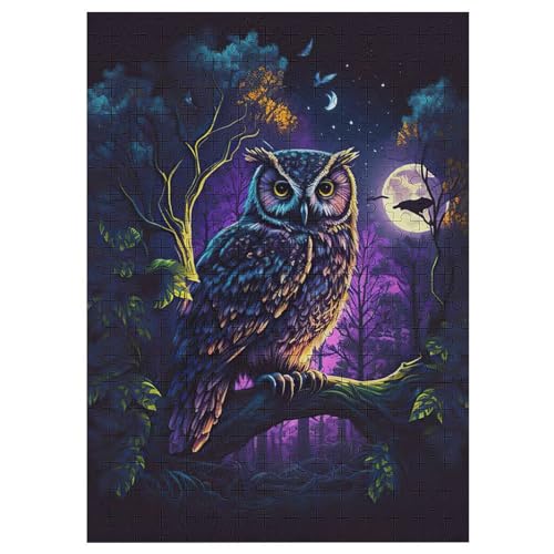 1000-teiliges Puzzle Für Erwachsene, Eule Holzpuzzle, Gehirn-Herausforderung,Puzzles Spielzeugspiel 42×30cm 1000-teiliges Puzzle Für Erwachsene, Eule Holzpuzzle, Gehirn-Herausforderung,Puzzles Spielzeugspiel 42×30cm von LLLBBB