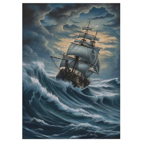 1000-teiliges Puzzles, Piratenschiff,Boat -Puzzle Für Erwachsene Kinder,Holzbrettpuzzle,Erwachsenenpuzzles,Geschenke 42×30cm 1000-teiliges Puzzles, Piratenschiff,Boat -Puzzle Für Erwachsene Kinder,Holzbrettpuzzle,Erwachsenenpuzzles,Geschenke 42×30cm von LLLBBB