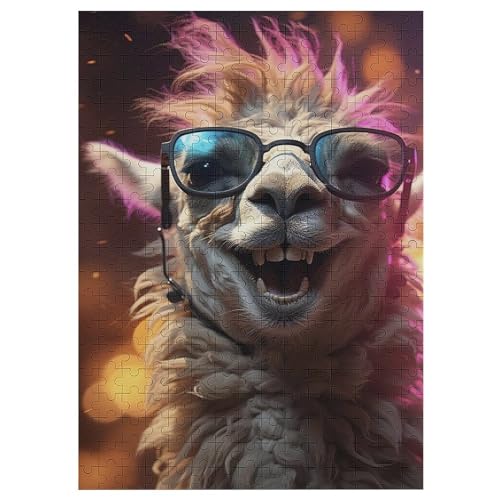 Alpaka Holzpuzzle 1000 Teile, Knobelspiele Für Erwachsene, Teenager, Puzzles Unmögliche - Kinder Puzzle Zimmer Deko 42×30cm Alpaka Holzpuzzle 1000 Teile, Knobelspiele Für Erwachsene, Teenager, Puzzles Unmögliche - Kinder Puzzle Zimmer Deko 42×30cm von LLLBBB