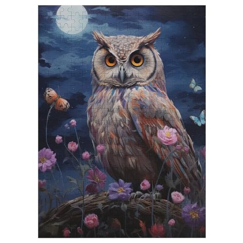 Animal Eule Holzpuzzle 1000 Teile, Knobelspiele Für Erwachsene, Teenager, Puzzles Unmögliche - Kinder Puzzle Zimmer Deko 42×30cm Animal Eule Holzpuzzle 1000 Teile, Knobelspiele Für Erwachsene, Teenager, Puzzles Unmögliche - Kinder Puzzle Zimmer Deko 42×30cm von LLLBBB