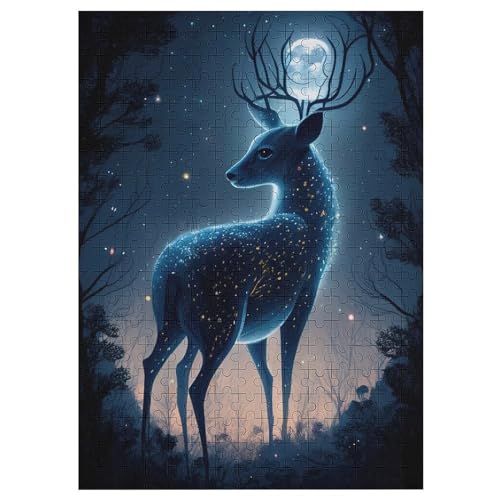 Animal Hirsch Puzzle 1000 Teile, Holzpuzzle Herausforderndes Geschicklichkeitsspiel Für Die Ganze Familie, Kinder Erwachsenenpuzzle Ab 12 Jahren 42×30cm Animal Hirsch Puzzle 1000 Teile, Holzpuzzle Herausforderndes Geschicklichkeitsspiel Für Die Ganze Familie, Kinder Erwachsenenpuzzle Ab 12 Jahren 42×30cm von LLLBBB