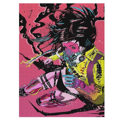 Aquatische Cyber-Hexe 500 Teile Puzzle Für Erwachsene, Herausforderung Puzzles - Verringerter Druck Schwieriges Holzpuzzle Für Kinder 12+ 55×41cm Aquatische Cyber-Hexe 500 Teile Puzzle Für Erwachsene, Herausforderung Puzzles - Verringerter Druck Schwieriges Holzpuzzle Für Kinder 12+ 55×41cm von LLLBBB