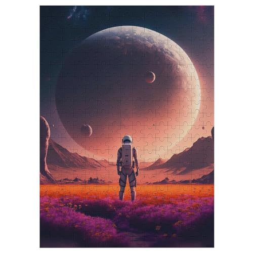 Astronaut 1000 Teile Puzzles, Wood Craft, Hochwertiges Modernes Puzzle, DIY, Für Erwachsene Und Kinder Ab 12 Jahren, 42×30cm Astronaut 1000 Teile Puzzles, Wood Craft, Hochwertiges Modernes Puzzle, DIY, Für Erwachsene Und Kinder Ab 12 Jahren, 42×30cm von LLLBBB