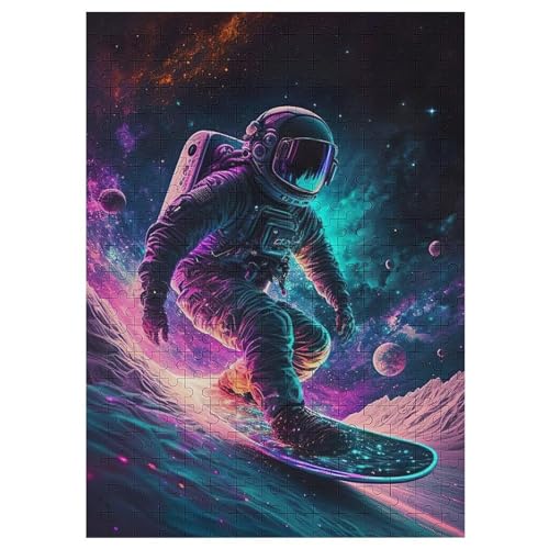 Astronaut 1000 Teile Puzzles, Wood Craft, Hochwertiges Modernes Puzzle, DIY, Für Erwachsene Und Kinder Ab 12 Jahren, 42×30cm Astronaut 1000 Teile Puzzles, Wood Craft, Hochwertiges Modernes Puzzle, DIY, Für Erwachsene Und Kinder Ab 12 Jahren, 42×30cm von LLLBBB