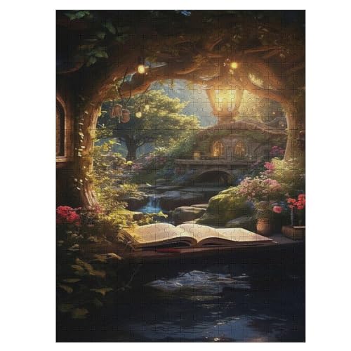 Buch Holzpuzzle 1000 Teile, Knobelspiele Für Erwachsene, Teenager, Puzzles Unmögliche - Kinder Puzzle Zimmer Deko 55×41cm Buch Holzpuzzle 1000 Teile, Knobelspiele Für Erwachsene, Teenager, Puzzles Unmögliche - Kinder Puzzle Zimmer Deko 55×41cm von LLLBBB