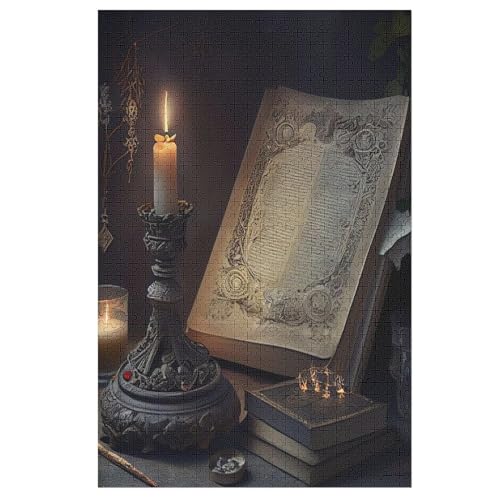 Buch Holzpuzzle 1000 Teile, Knobelspiele Für Erwachsene, Teenager, Puzzles Unmögliche - Kinder Puzzle Zimmer Deko 78×53cm Buch Holzpuzzle 1000 Teile, Knobelspiele Für Erwachsene, Teenager, Puzzles Unmögliche - Kinder Puzzle Zimmer Deko 78×53cm von LLLBBB