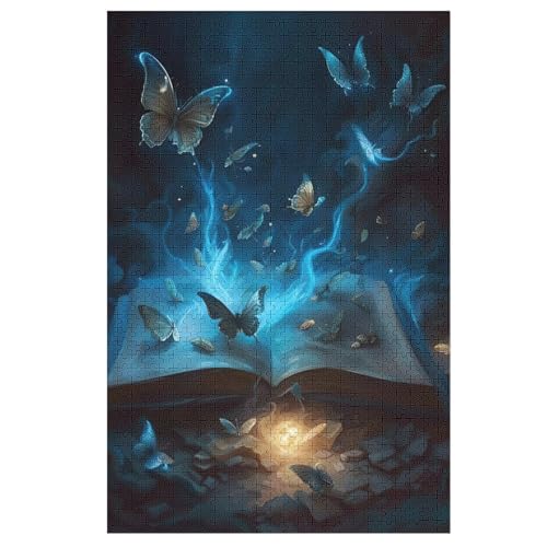 Buch Holzpuzzle - Puzzle Für Erwachsene, 1000-teilige Puzzles Für Teenager Und Kinder, Herausfordernde Spiele 78×53cm Buch Holzpuzzle - Puzzle Für Erwachsene, 1000-teilige Puzzles Für Teenager Und Kinder, Herausfordernde Spiele 78×53cm von LLLBBB