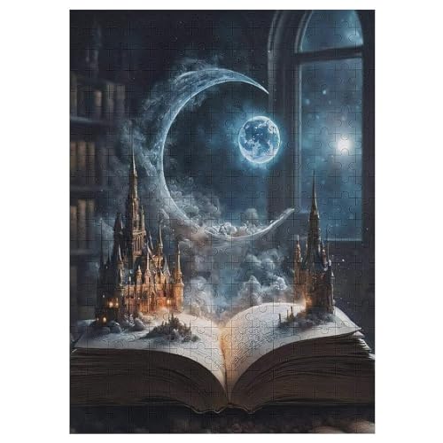 Buch Puzzle Für Erwachsene,1000-teiliges Puzzles, Für Kinder,Holzpuzzle,Lernspielzeug, 42×30cm Buch Puzzle Für Erwachsene,1000-teiliges Puzzles, Für Kinder,Holzpuzzle,Lernspielzeug, 42×30cm von LLLBBB