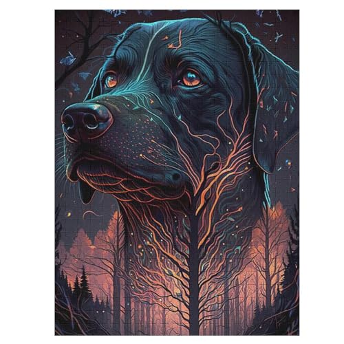 Cute Hund 1000 Teile Puzzles Für Erwachsene Holzpuzzle Familienpuzzlespiel Stressabbau-Puzzle Für Kinder Ab 12 Jahren 55×41cm Cute Hund 1000 Teile Puzzles Für Erwachsene Holzpuzzle Familienpuzzlespiel Stressabbau-Puzzle Für Kinder Ab 12 Jahren 55×41cm von LLLBBB
