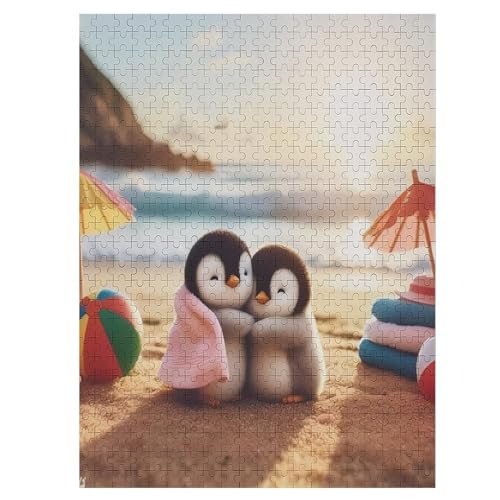 Cute Pinguin Puzzle Für Erwachsene 1000 Teile Premium Recyceltes Brett Zum Lernen, Lernspielzeug, Familienspiele Kinder Holzpuzzle 55×41cm Cute Pinguin Puzzle Für Erwachsene 1000 Teile Premium Recyceltes Brett Zum Lernen, Lernspielzeug, Familienspiele Kinder Holzpuzzle 55×41cm von LLLBBB