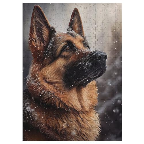 Deutscher Schäferhund Holzpuzzle - Puzzle Für Erwachsene, 1000-teilige Puzzles Für Teenager Und Kinder, Herausfordernde Spiele 42×30cm Deutscher Schäferhund Holzpuzzle - Puzzle Für Erwachsene, 1000-teilige Puzzles Für Teenager Und Kinder, Herausfordernde Spiele 42×30cm von LLLBBB