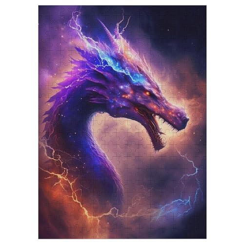 Drache 1000 Teile Puzzles Für Erwachsene, Impossible Puzzle, Geschicklichkeitsspiel Für Die Ganze Familie, Kinder Holzpuzzle 42×30cm Drache 1000 Teile Puzzles Für Erwachsene, Impossible Puzzle, Geschicklichkeitsspiel Für Die Ganze Familie, Kinder Holzpuzzle 42×30cm von LLLBBB
